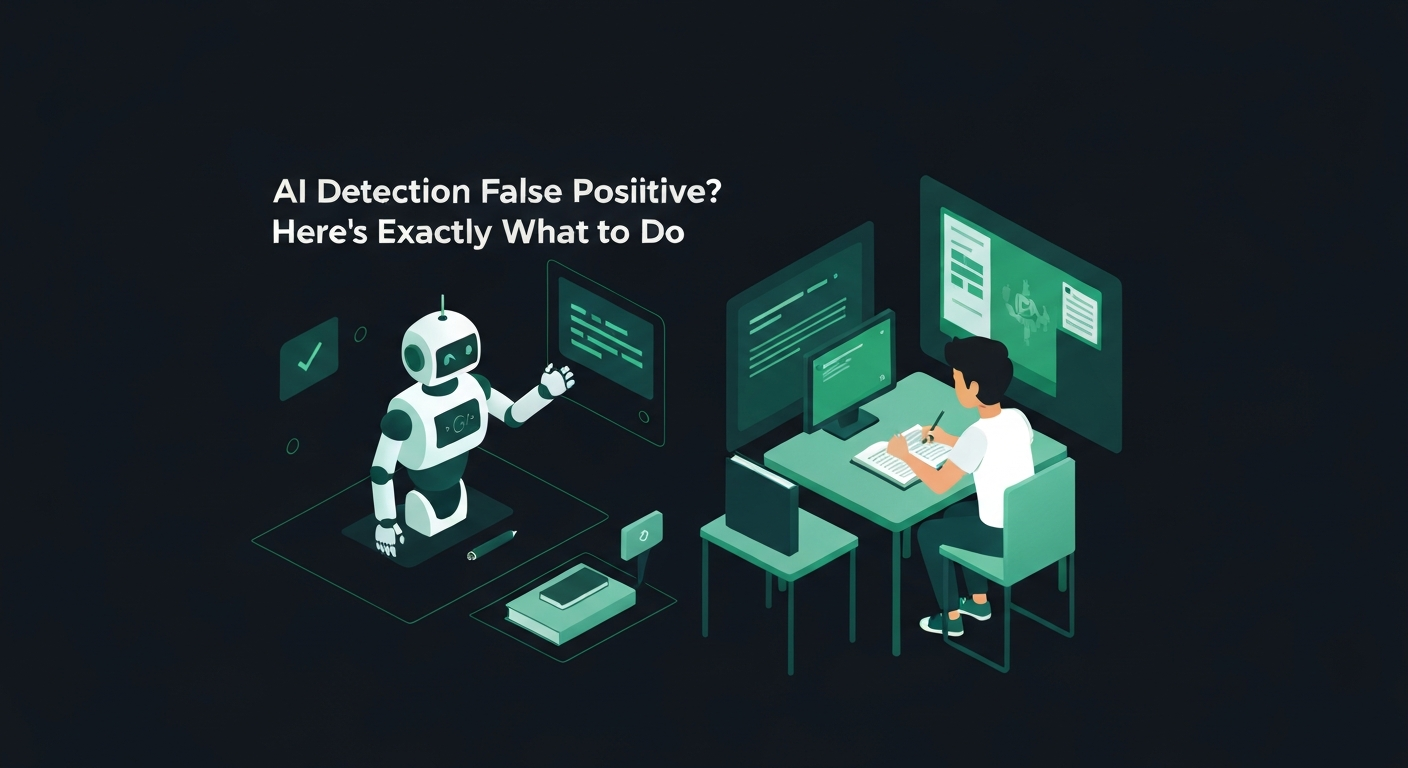 AI Detection False Positive? Here's Exactly What to Do