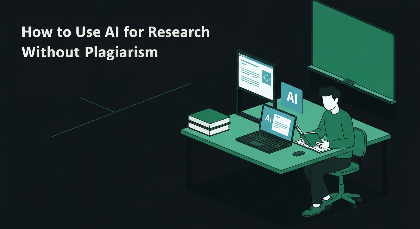 How to Use AI for Research Without Plagiarizing