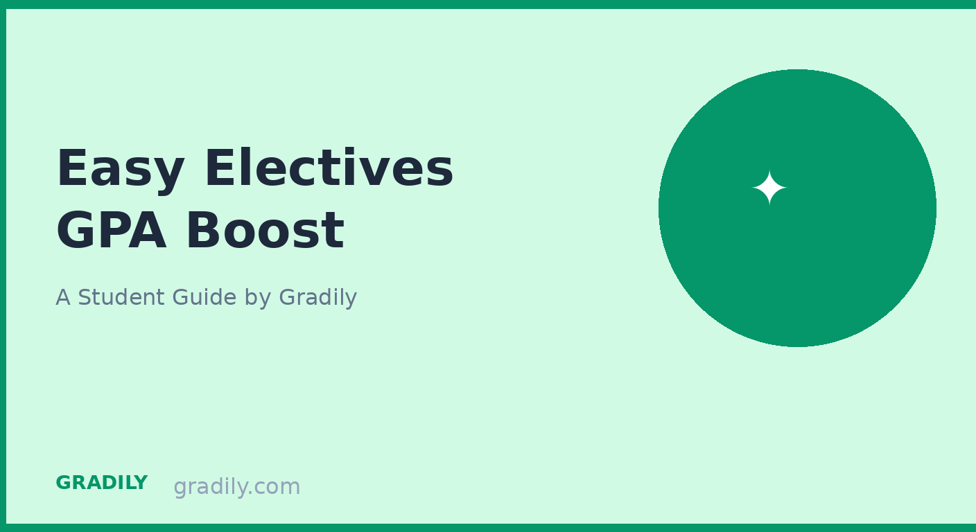 How to Pick Easy Electives That Boost Your GPA