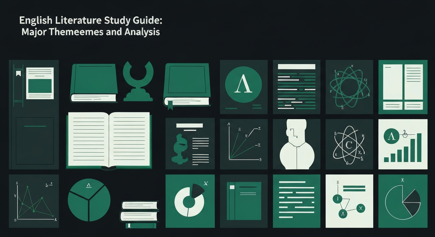 English Literature Study Guide: Major Themes and Analysis