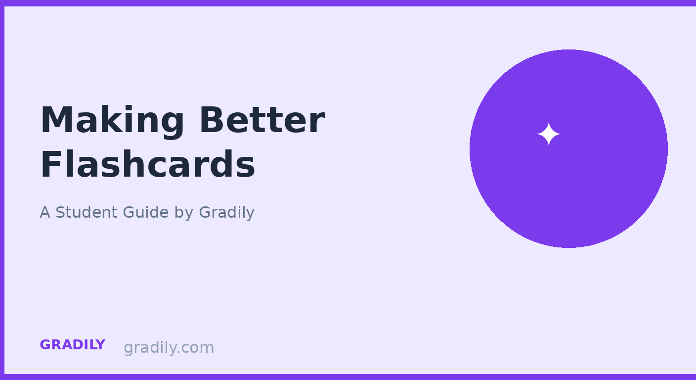 How to Make Flashcards That Actually Help You Study