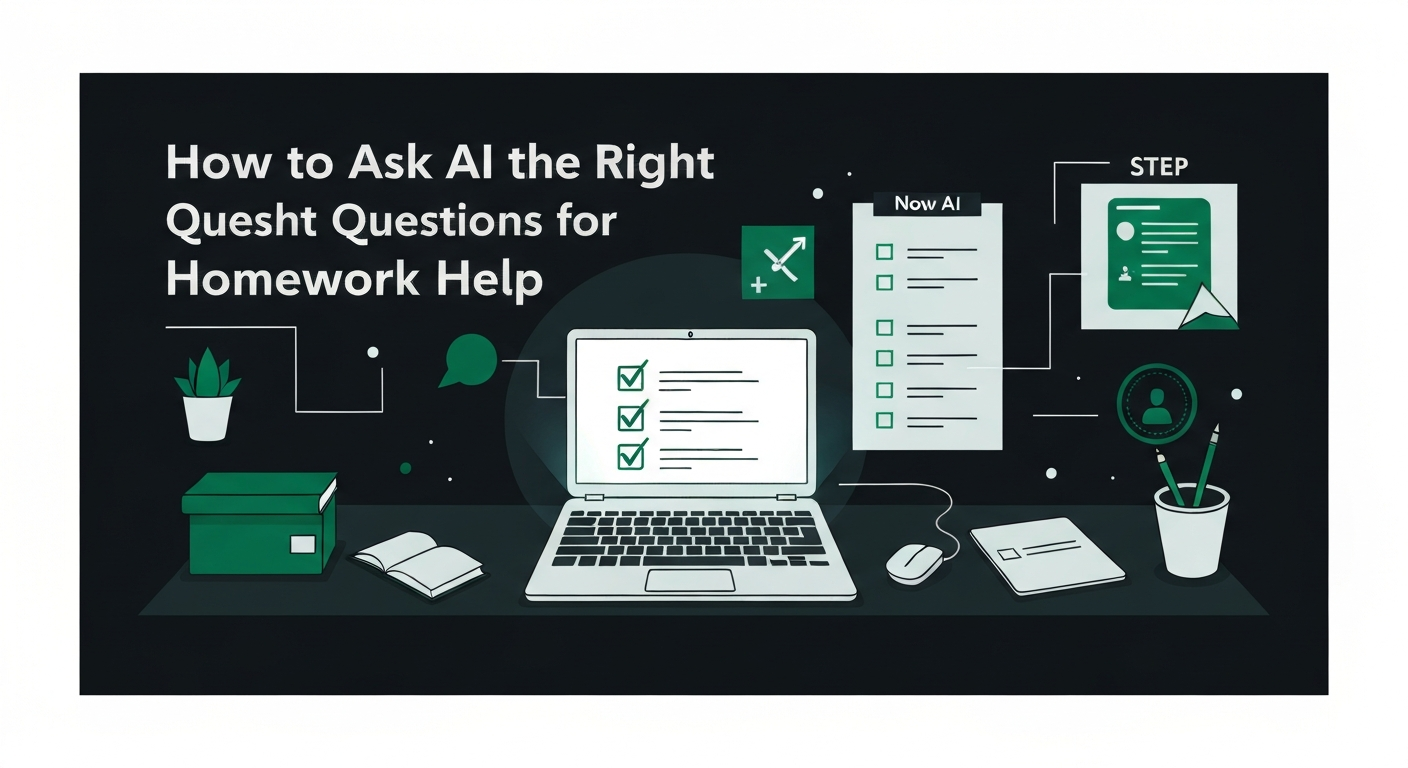 How to Ask AI the Right Questions for Better Homework Help