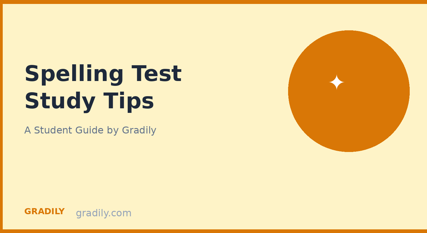 How to Study for a Spelling Test (Tips and Tricks)