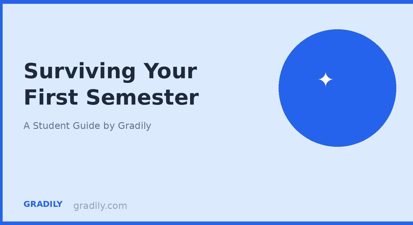 How to Survive Your First Semester of College