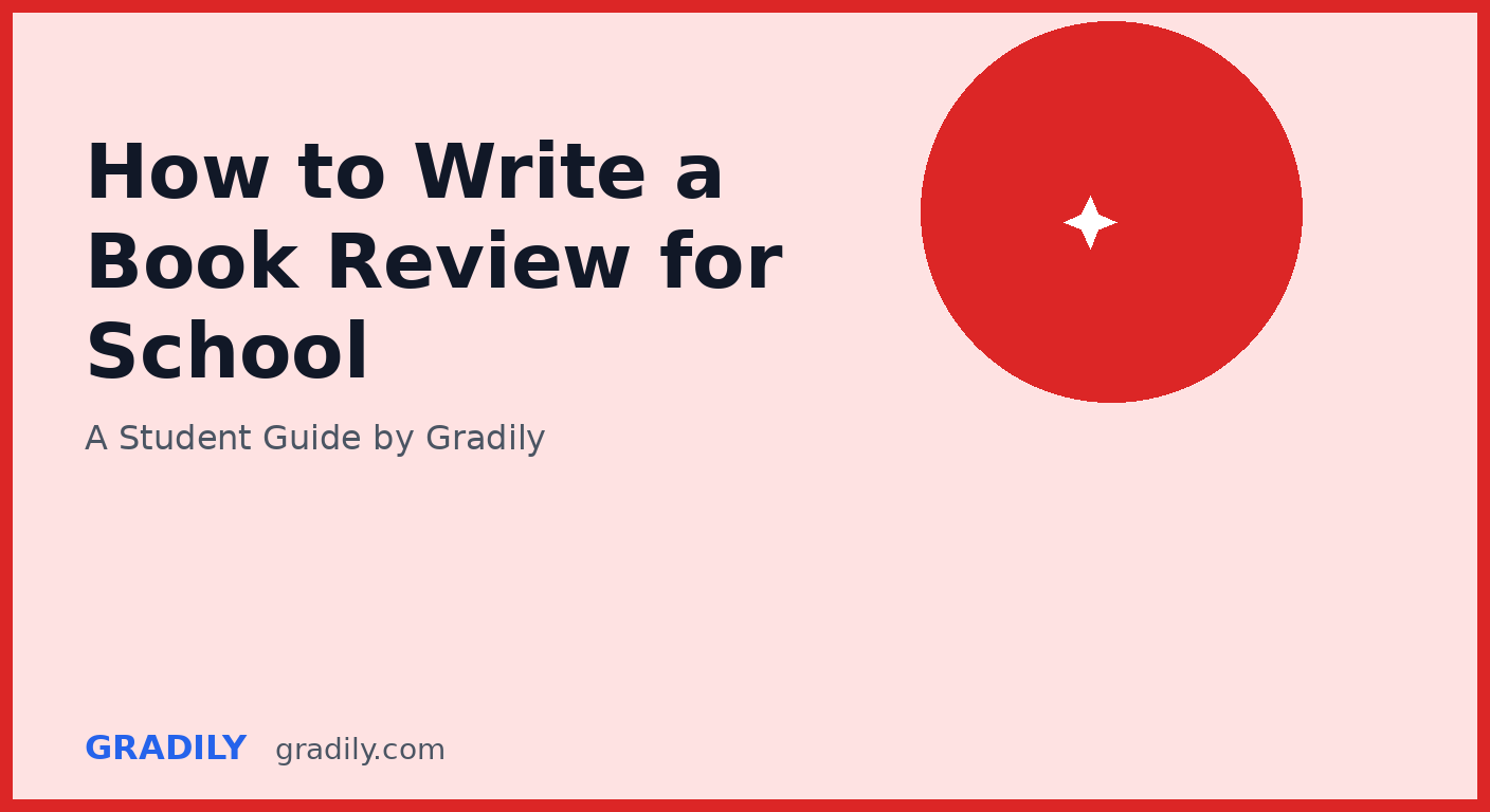How to Write a Book Review for School