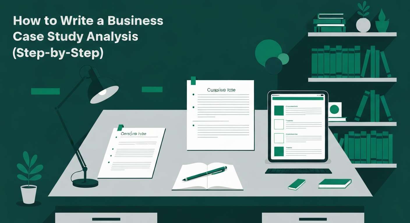 How to Write a Business Case Study Analysis (Step-by-Step)