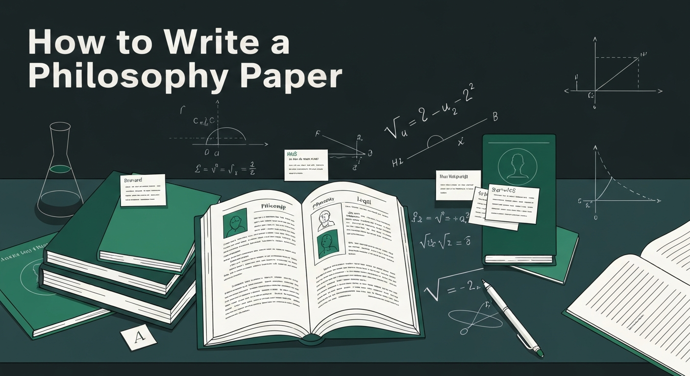 How to Write a Philosophy Paper