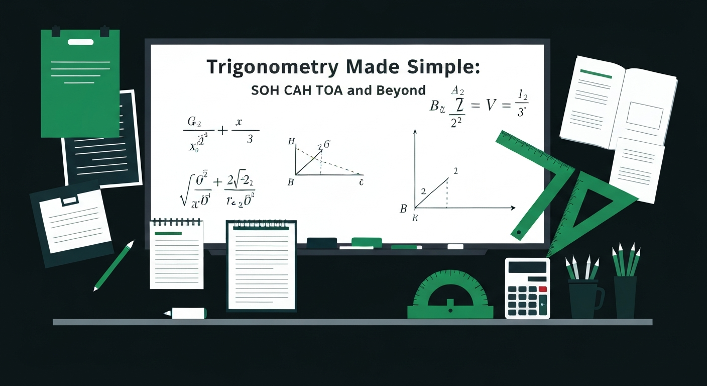Trigonometry Made Simple: SOH CAH TOA and Beyond